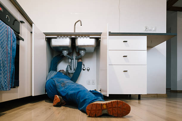 Professional Drain Cleaning technician working in Marion, IN